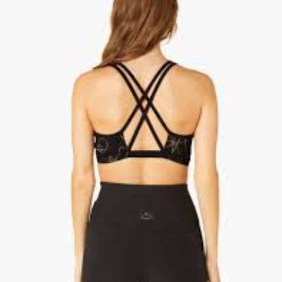Beyond Yoga Swirl Strappy Sports Bra size M NWOT - Picture 12 of 12